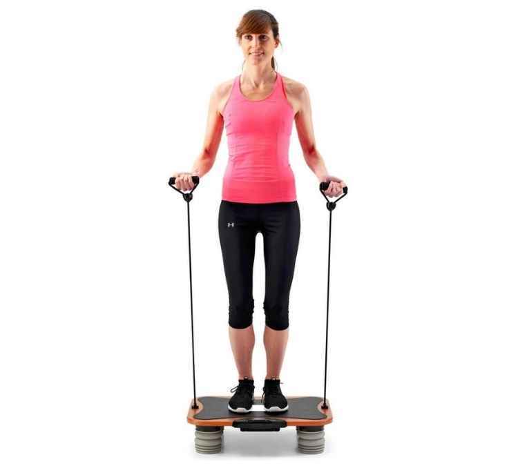 Plataforma vibratoria de Decathlon