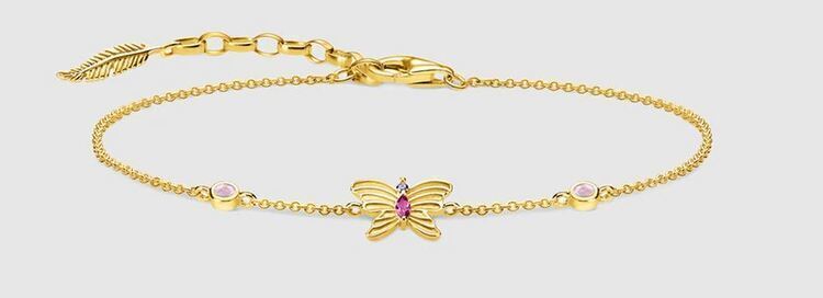 Pulsera Thomas Sabo de plata y gemas