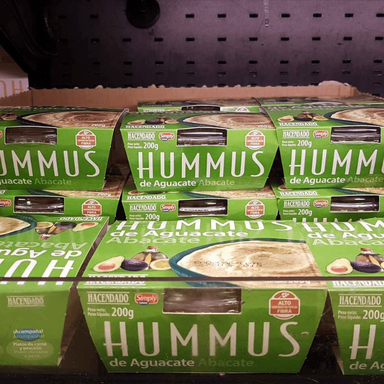 Hummus de aguacate