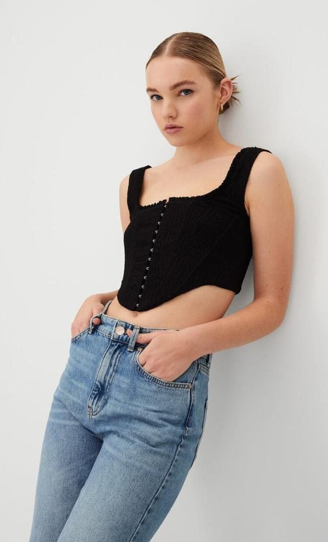 Top estilo corset