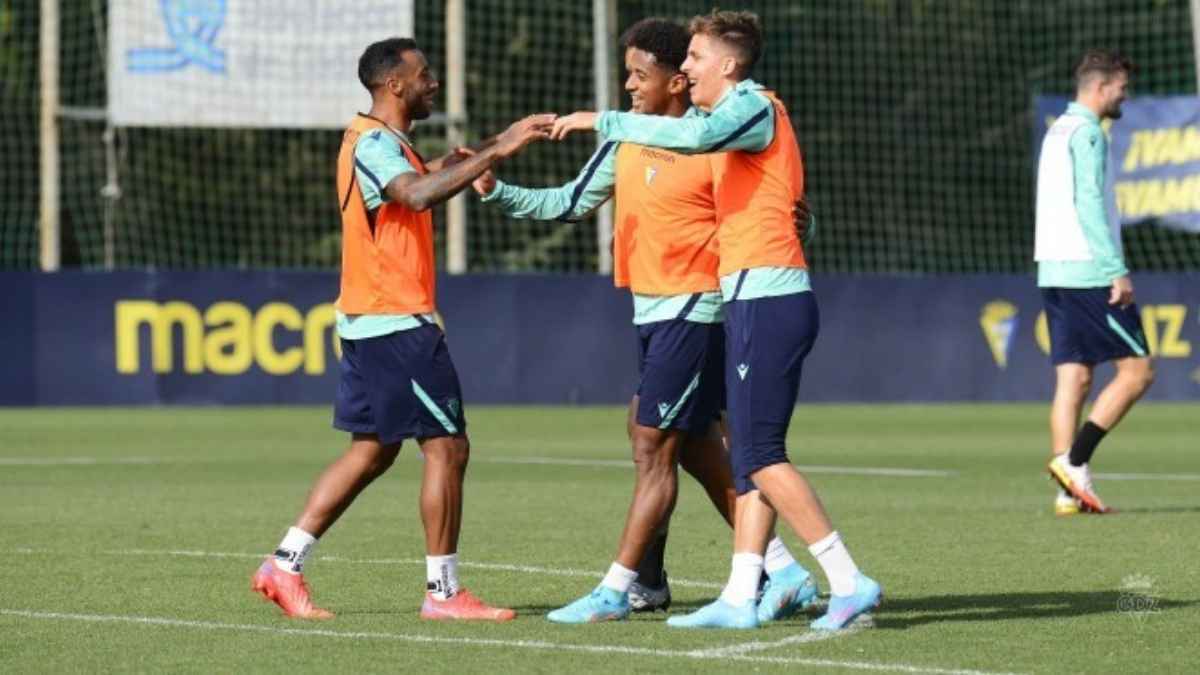 El Cádiz CF continúa trabajando pensando en el Celta de Vigo