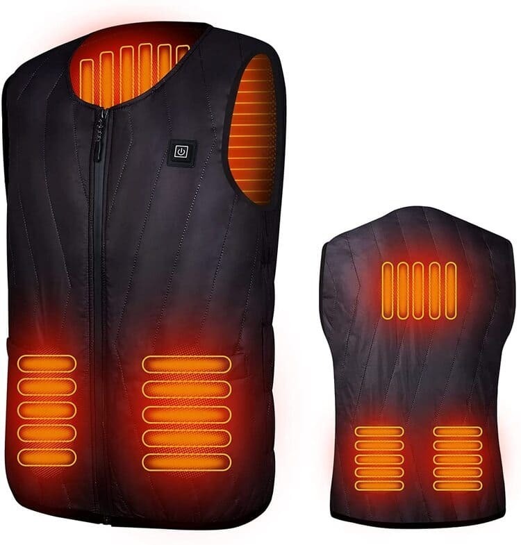 Chaleco calefactable marca QDERECLOD