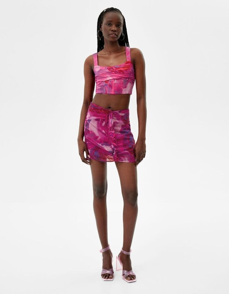 Set top corsé y falda