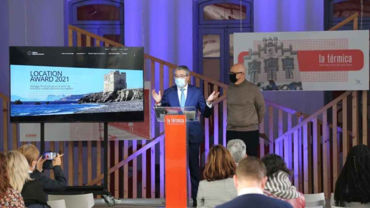 Acto de presentación de la Málaga Film Commission como encargada de todos los rodajes en la provincia. Diputación de Málaga