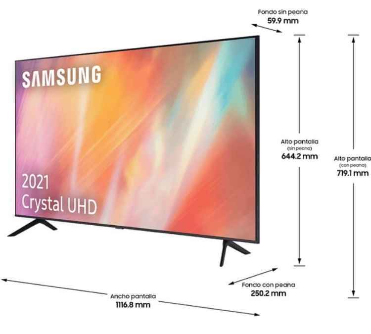 TV LED 50'' Samsung UE50AU7175UXXC