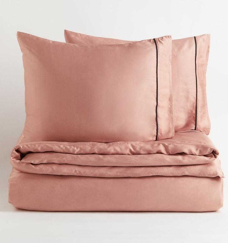 Conjunto de funda nórdica doble de bambú