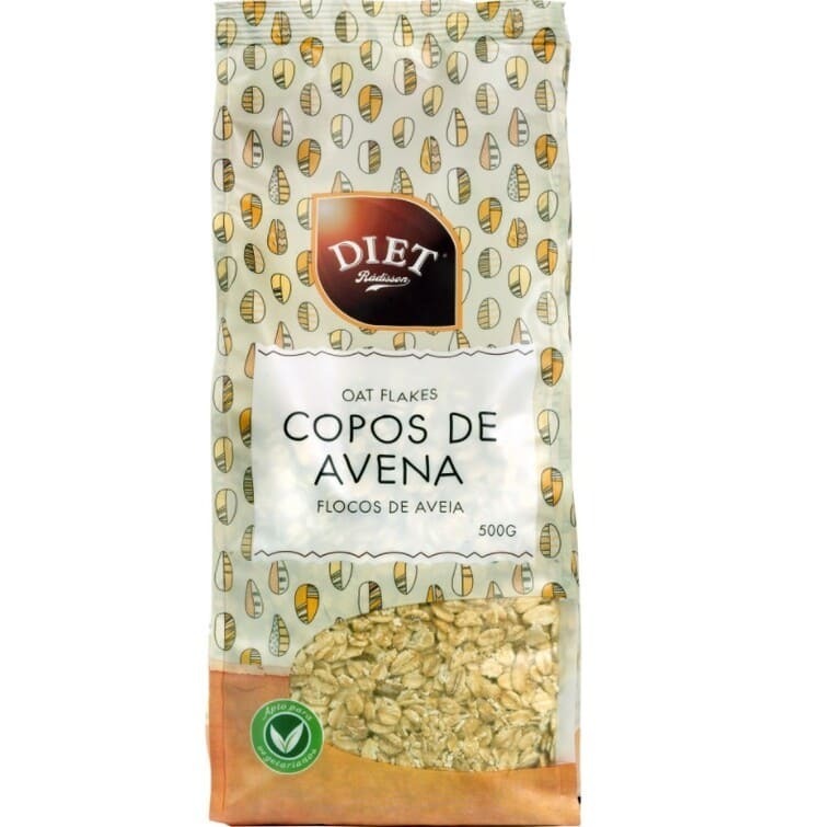 Copos de avena de Diet