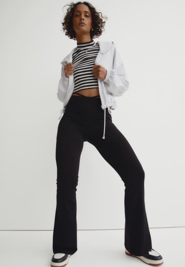 Pantalón jazz de punto H&M