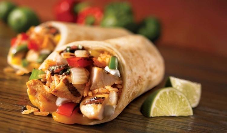 Burrito con tortilla integral