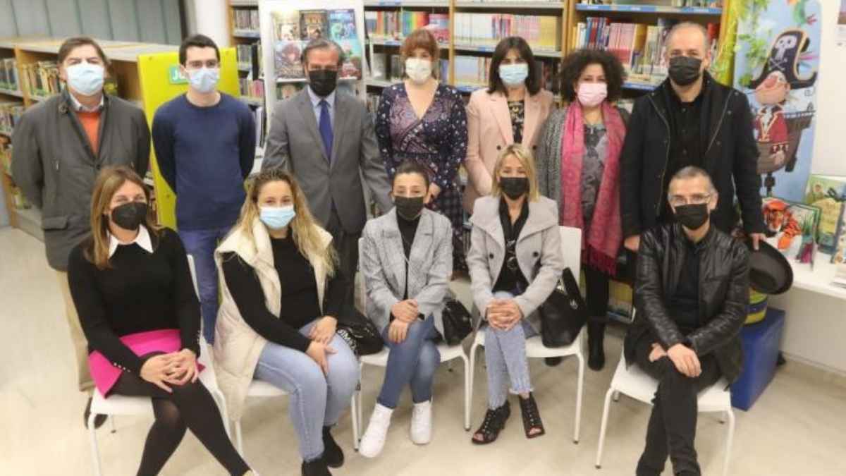 Acto de presentación de las actividades culturales de la Diputación de Málaga en la Biblioteca Cánovas del Castillo para el primer semestre de 2022