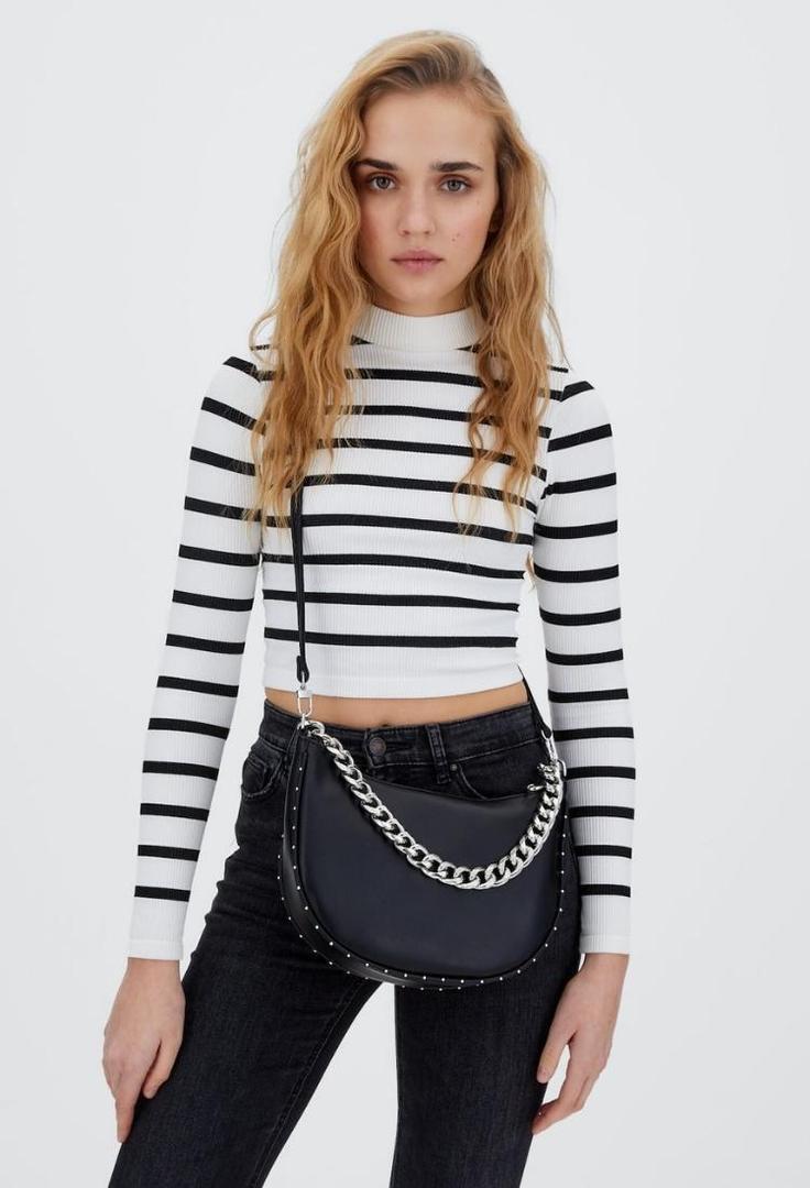 Bolso bandolera semiluna