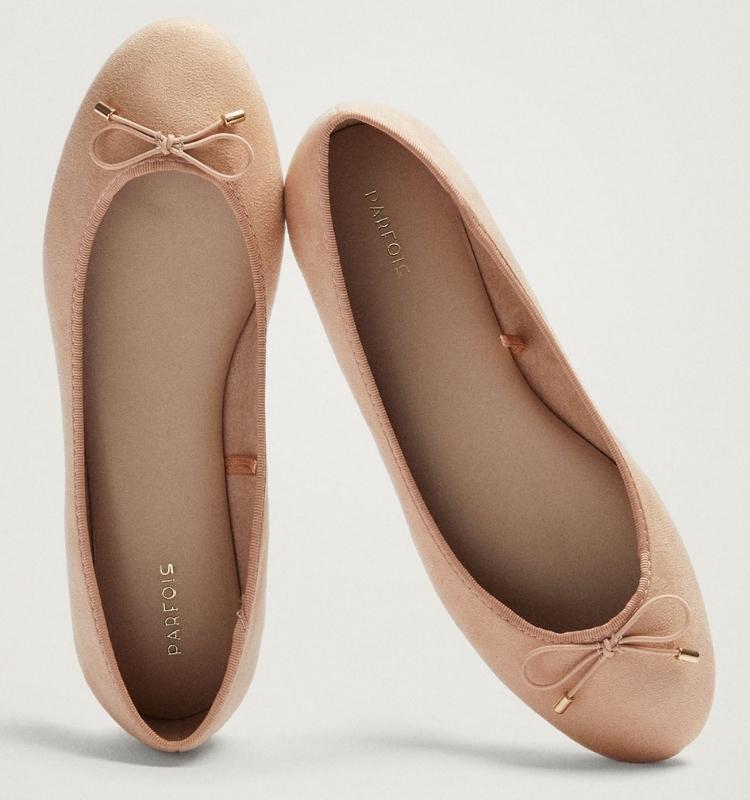 Bailarinas nude con lazo de Parfois