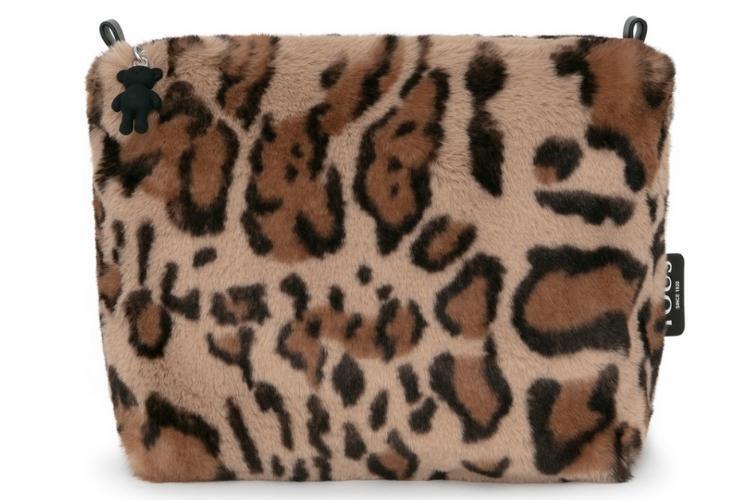 Bolsa grande Amaya Kaos Shock beige y negra