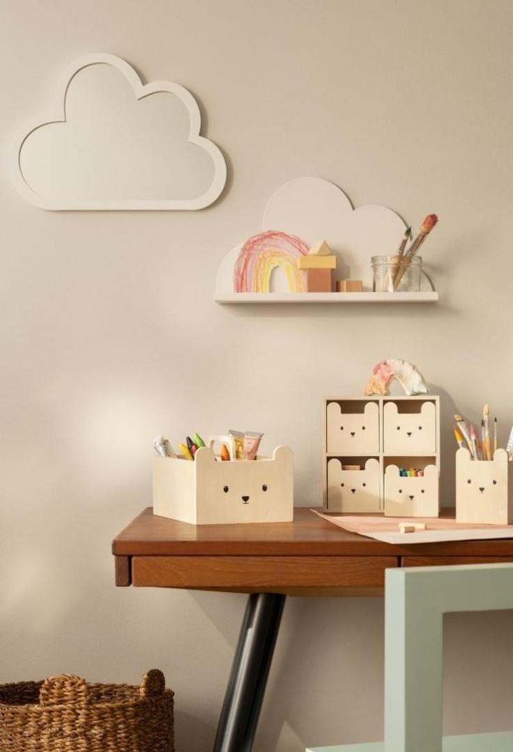 Caja de almacenaje de plywood