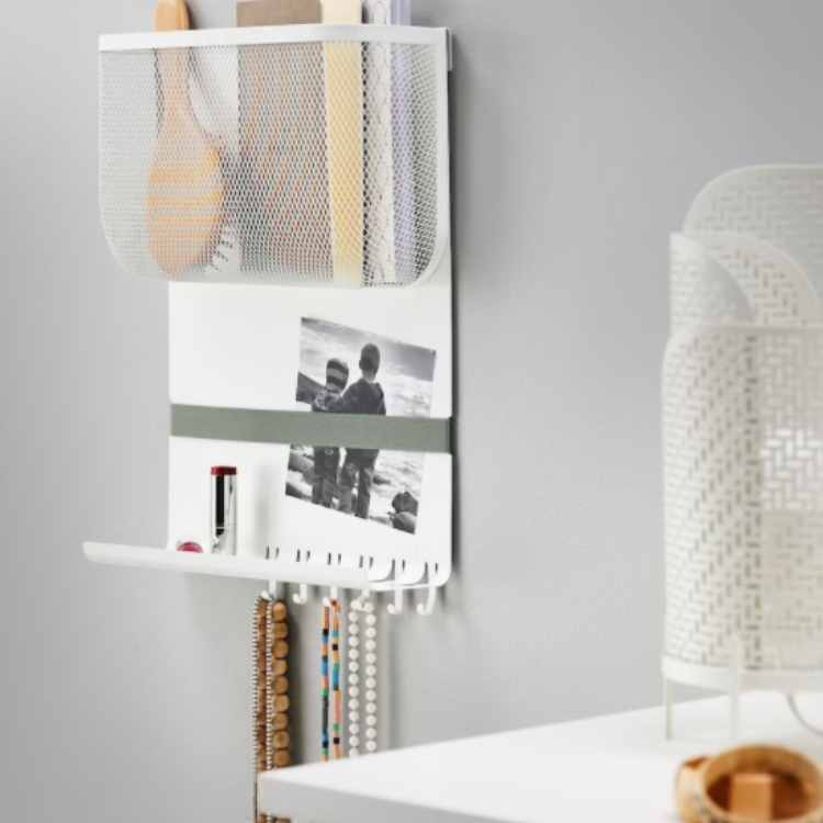 Cesta de almacenaje con estampado