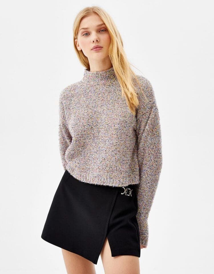 Jersey Cropped multicolor