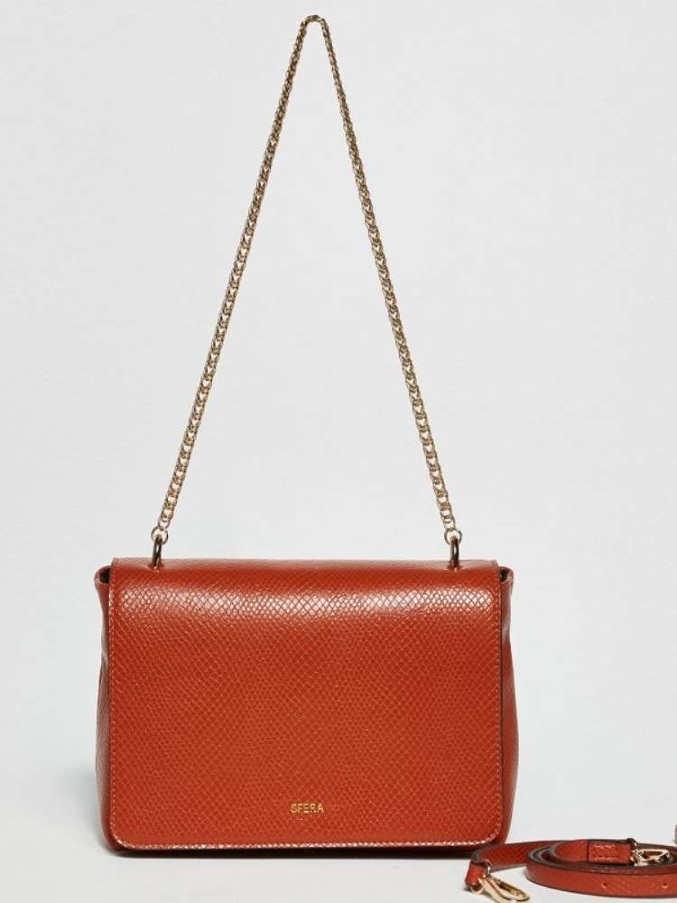 Bandolera cuadrada con grabado de Sfera