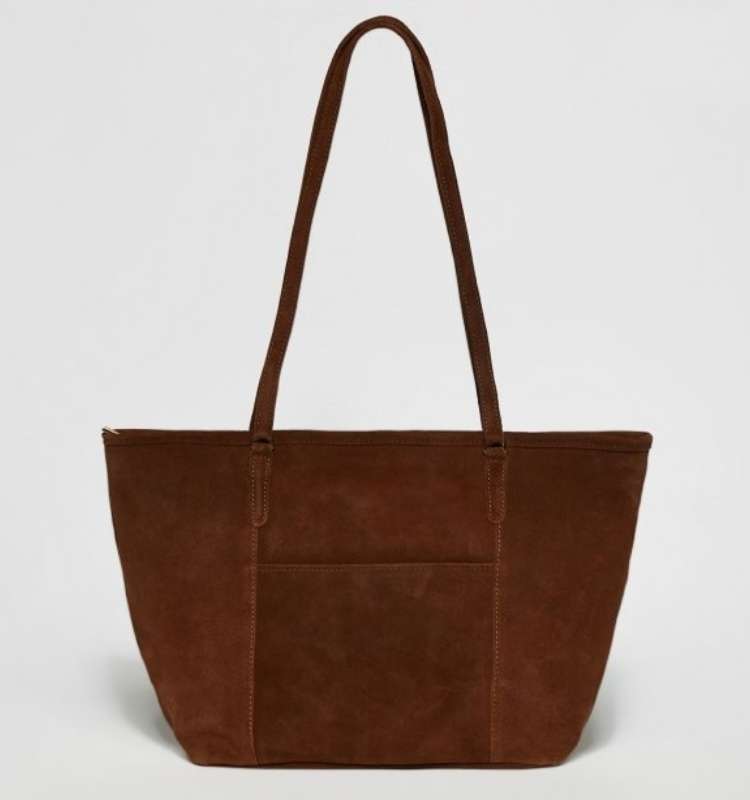 Capazo de piel lisa de Sfera