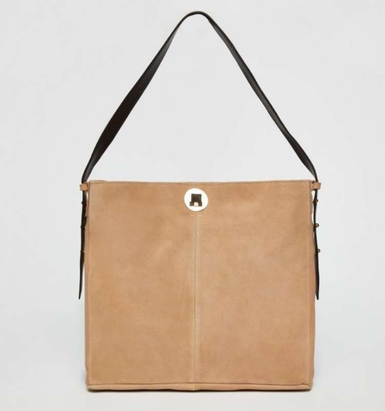 Capazo de piel lisa de Sfera