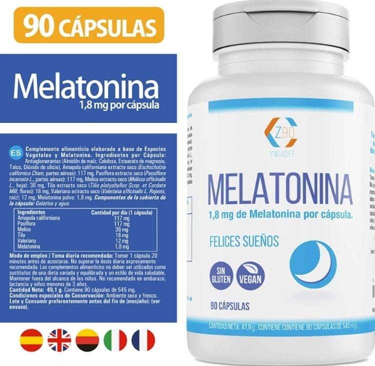 Comprimidos de Melatonina de Z90