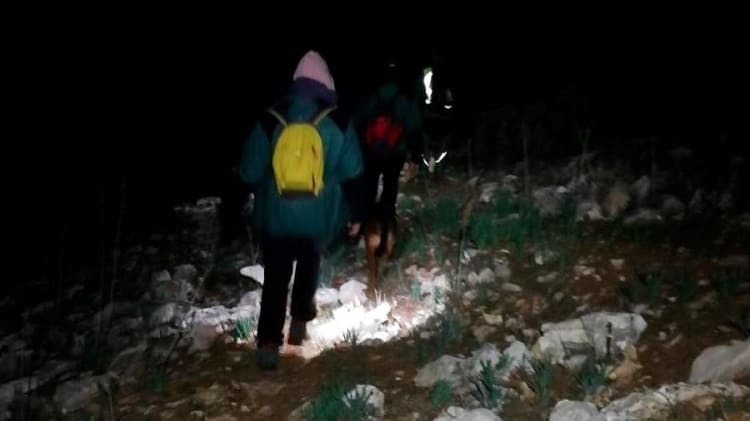 Búsqueda de las senderistas desaparecidas en Jaén