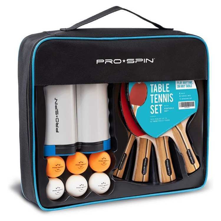 Set de Ping Pong Portátil Pro-Spin