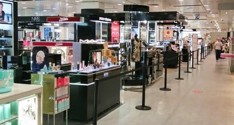 Organización de los espacios en El Corte Inglés