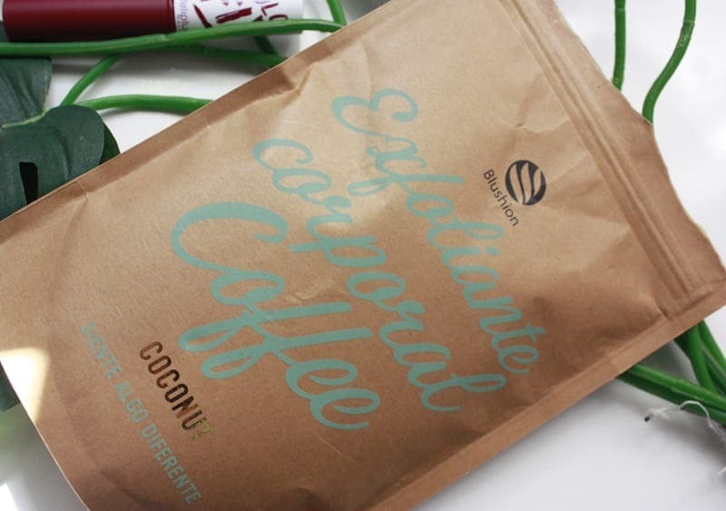 Exfoliante de café y coco