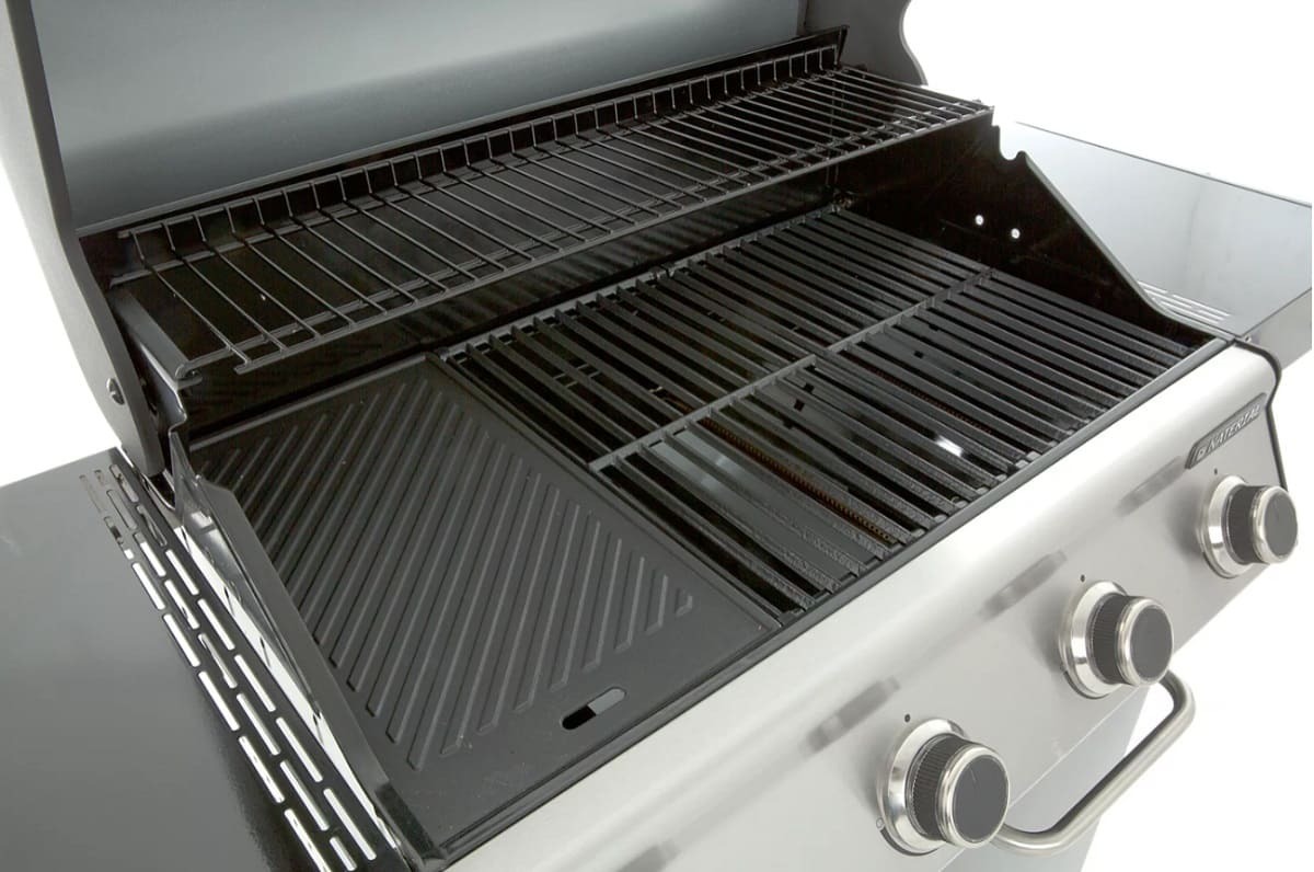 La barbacoa de gas Naterial Kenton de 4 quemadores de Leroy Merlin