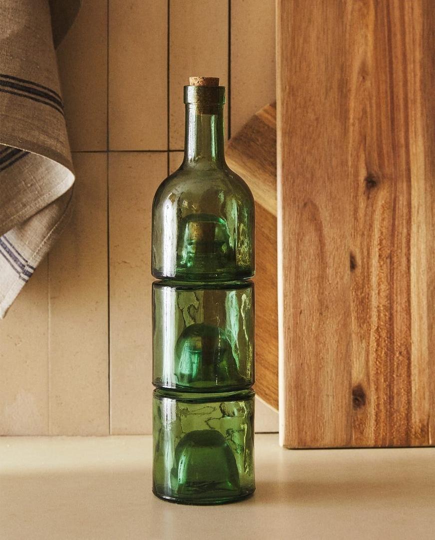 Aceiteras de vidrio reciclado