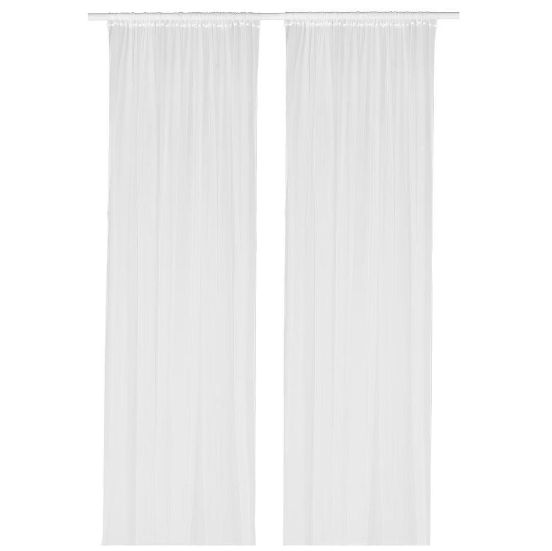 Cortinas red blancas modelo LILL de Ikea