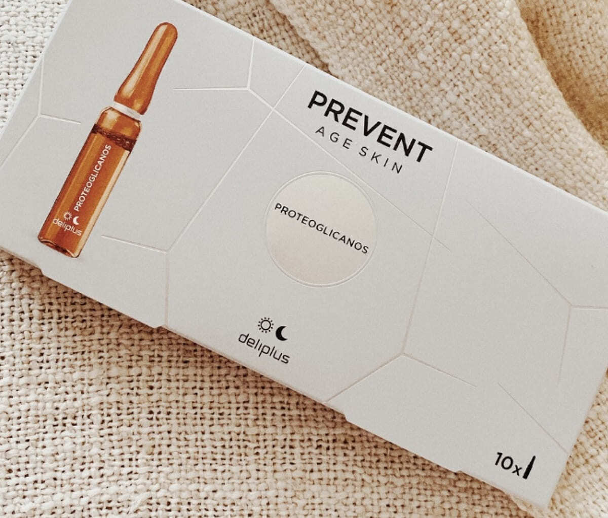 Ampollas Prevent Age Skin Deliplús con Proteoglicanos