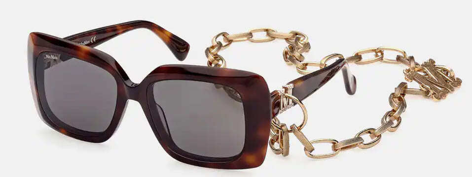 Gafas Max Mara de forma rectangular