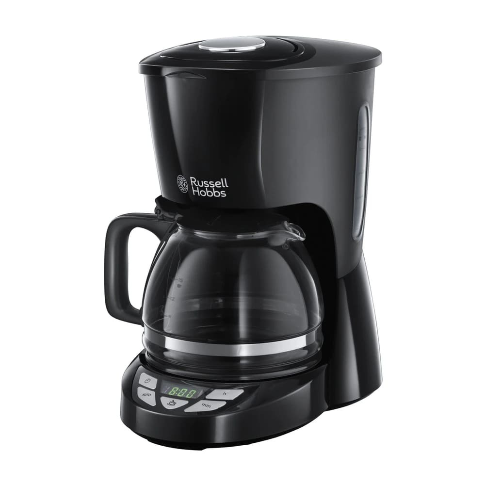Cafetera Russell Hobbs con detalles cromados