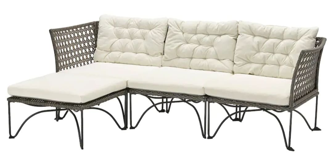 Sofá jardín JUTHOLLMEN