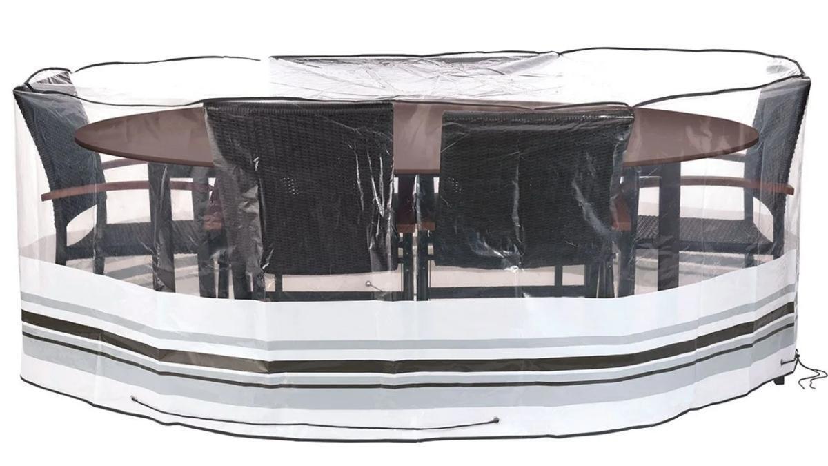 Las mesas y sillas del jardín quedan protegidas y limpias con este invento de Lidl a 7 euros