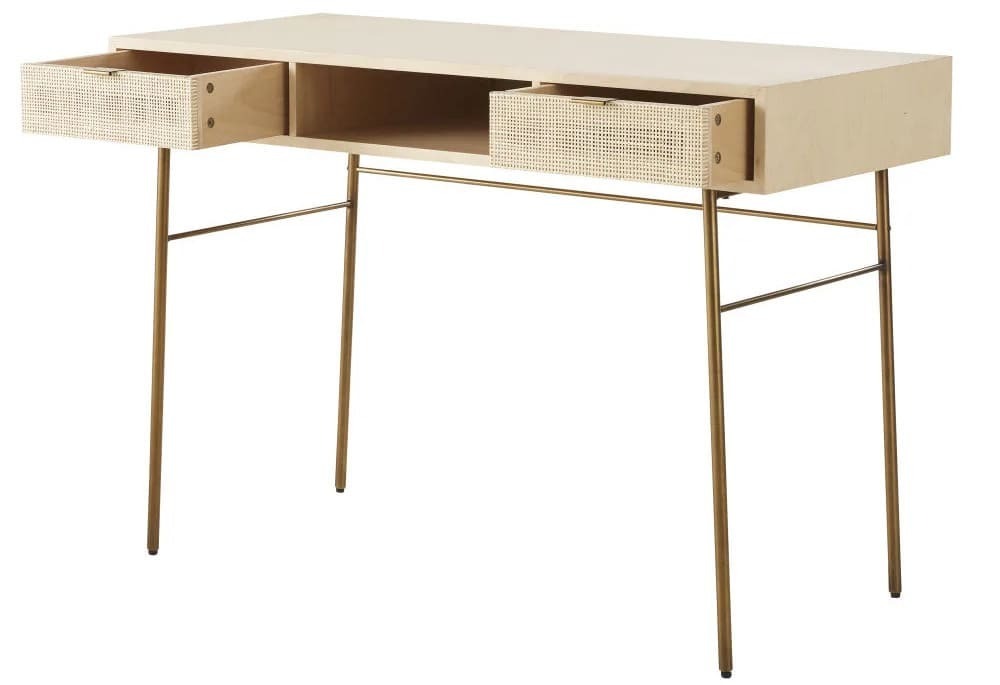 Escritorio de 2 cajones