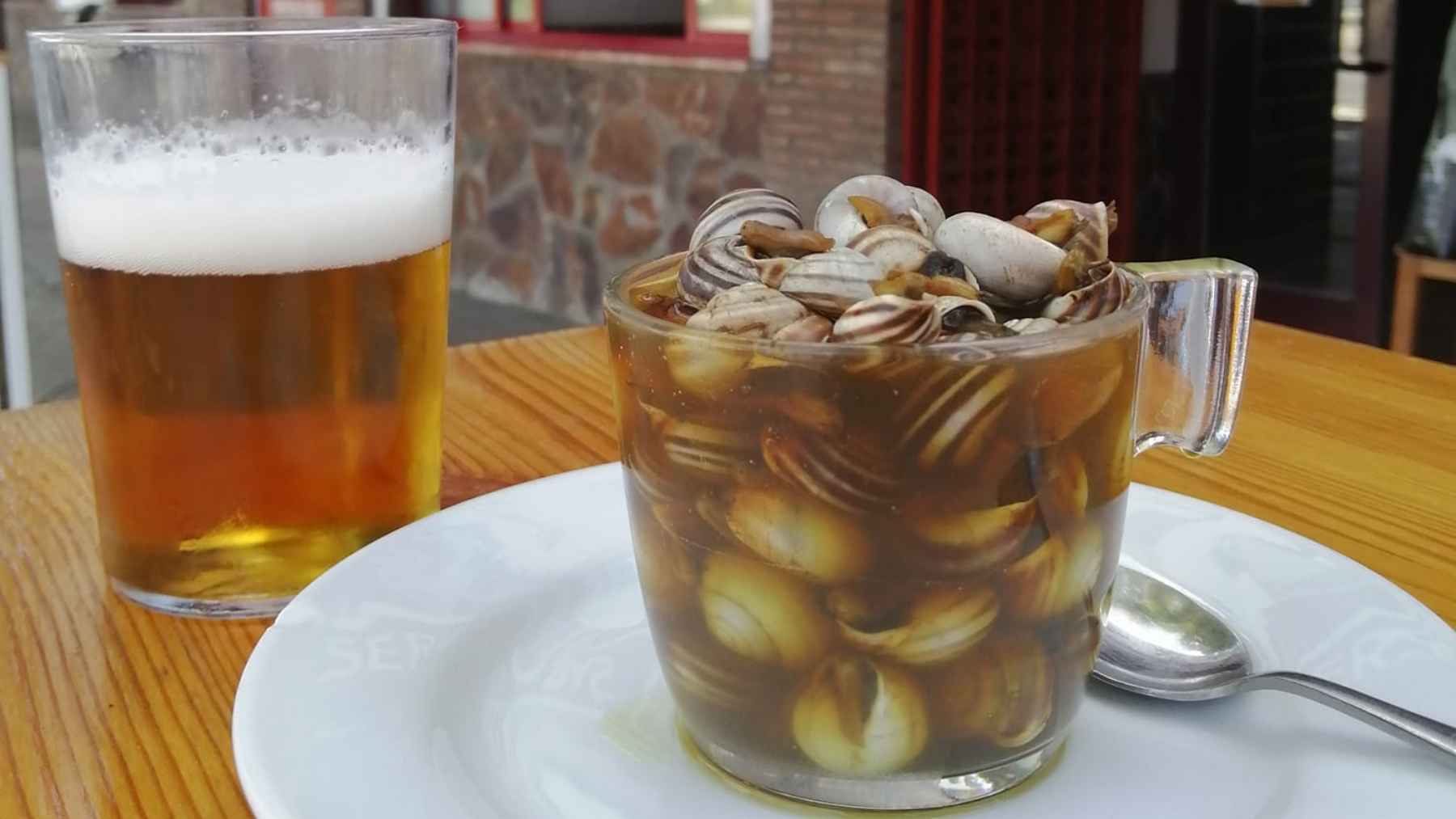 Caracoles en Bar Depaco