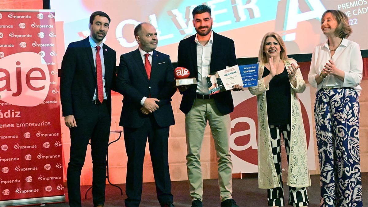 Premios AJE Cádiz 2022 - Categoría trayectoria Empresarial - Ludik Educación y Ocio