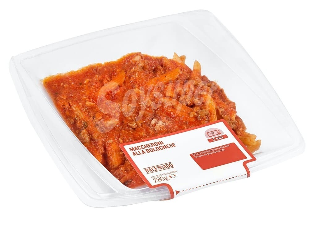 Pasta con salsa boloñesa