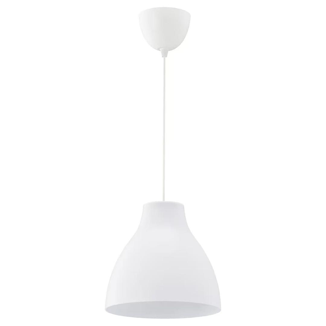 Lámpara de techo de color blanco modelo MELODI de Ikea