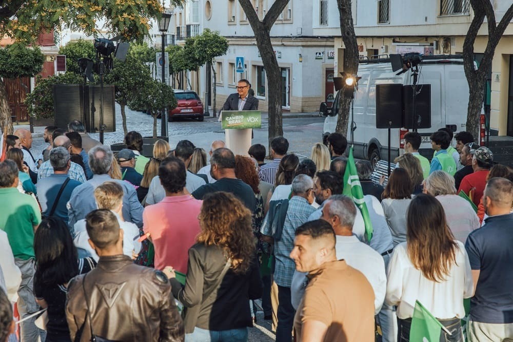 Manuel Gavira, durante un momento de su intervención
