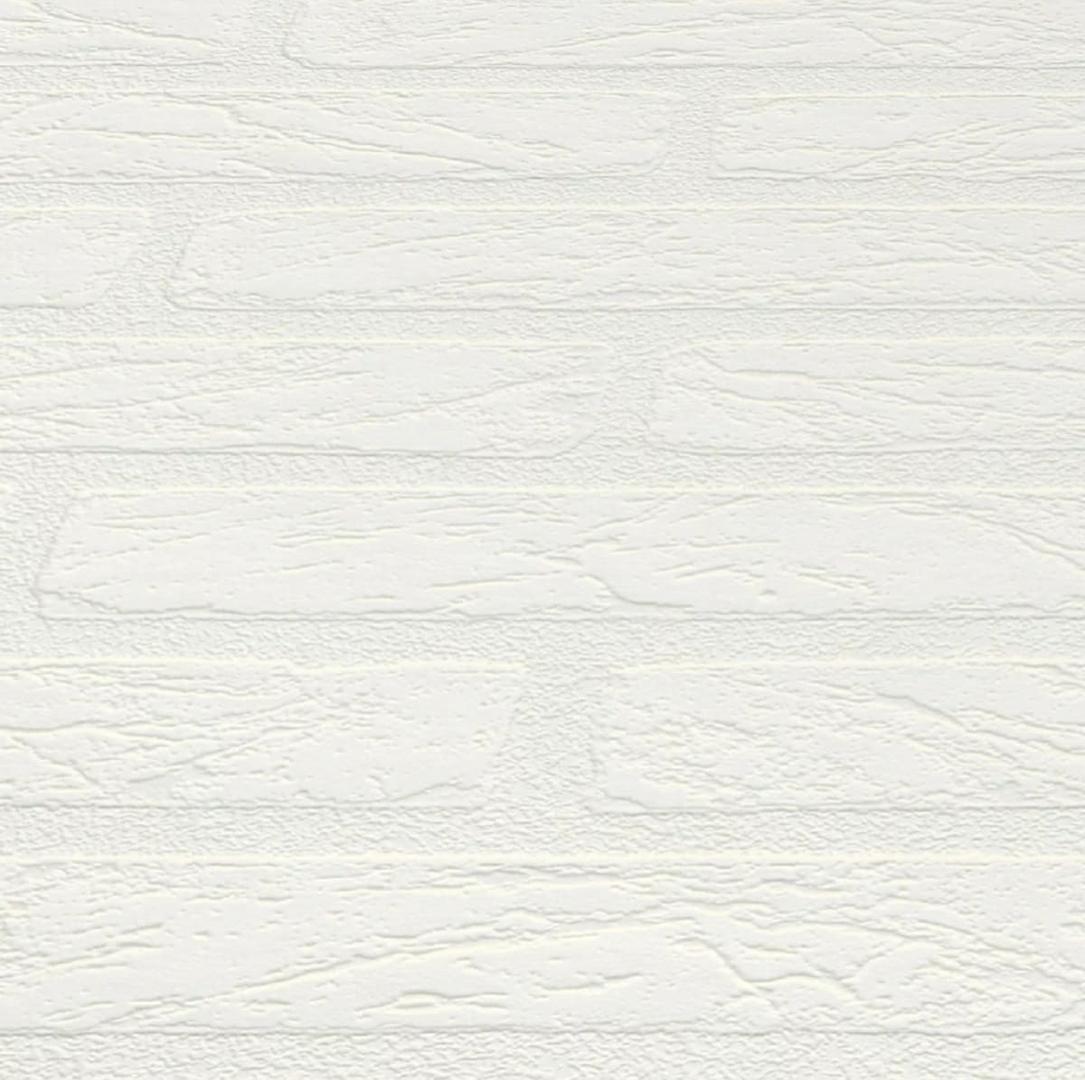 Papel pintado vinílico ladrillo marfil blanco