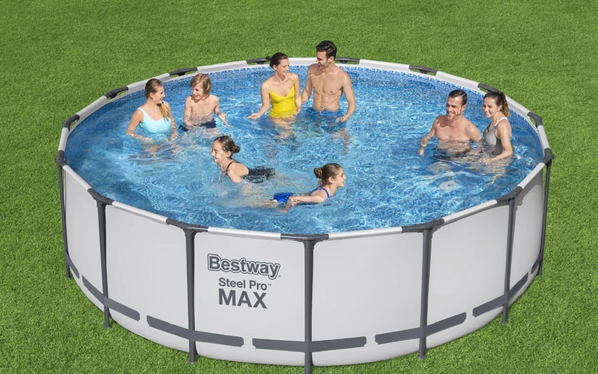 Piscina tubular de 4,57 metros PVCde Bestway