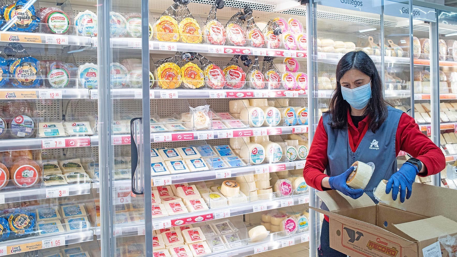 Reponedora en Alcampo