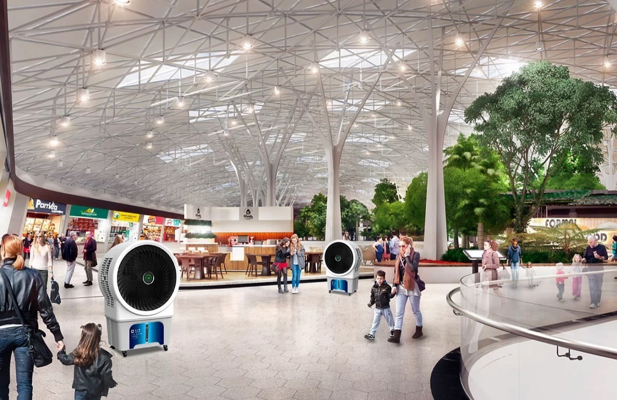 Climatizador evaporativo de 250W modelo M Confort Airngine