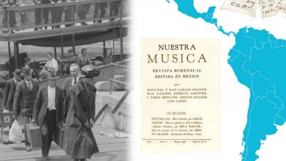 Cartel del encuentro 'La música española en América Latina' de la Diputación de Málaga