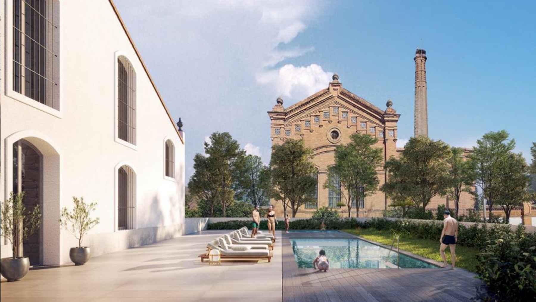 Proyecto de vivienda para las antiguas bodegas de la Riva