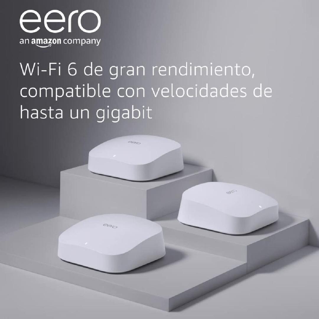 Sistema Wi-Fi 6 de malla de triple banda de la firma Eero