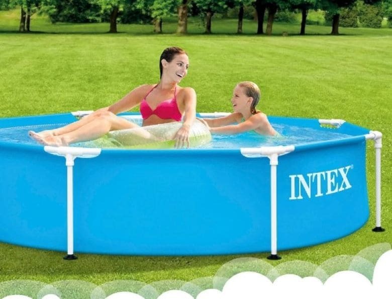Piscina tubular de PVC redonda INTEX
